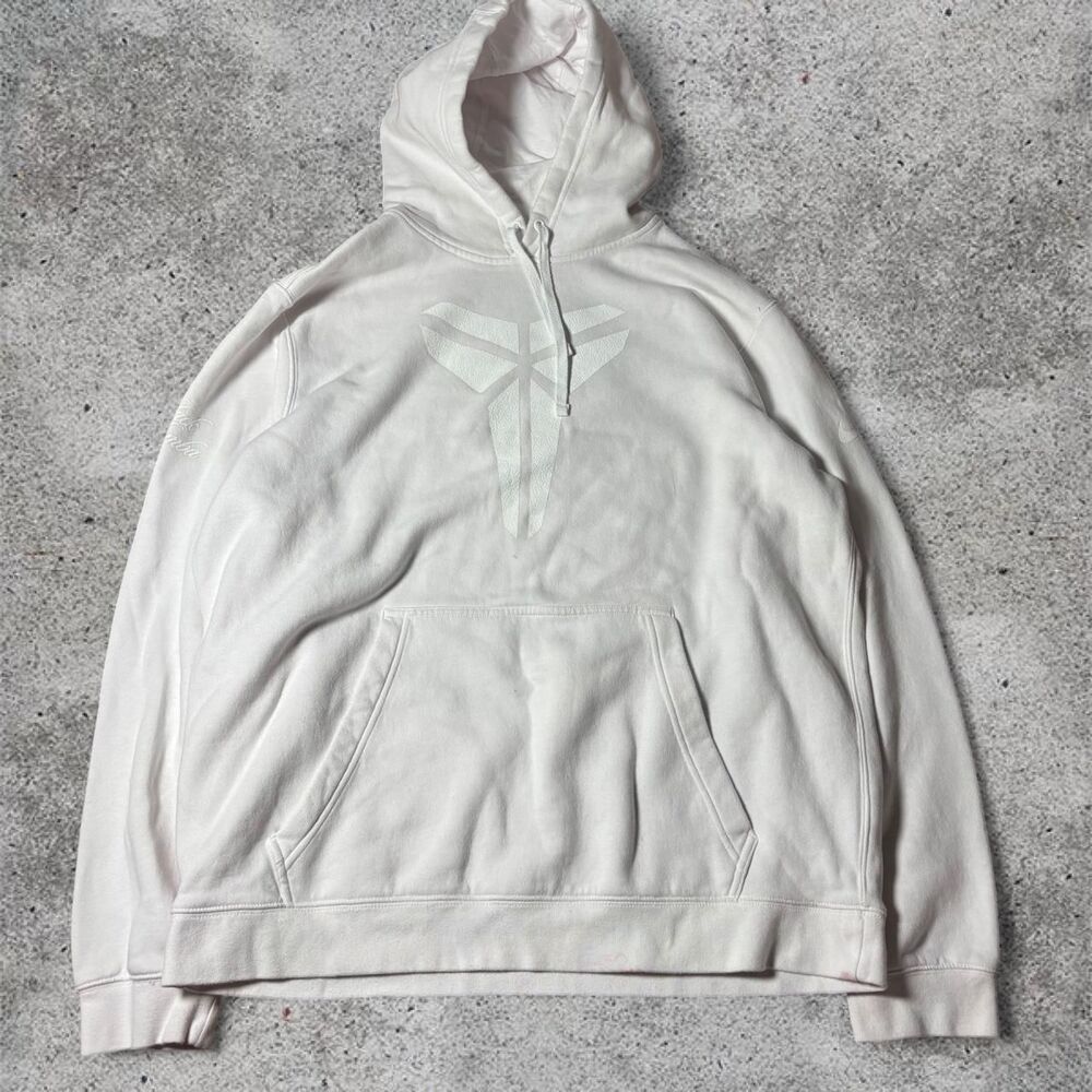 Nike Men's White Hoodie